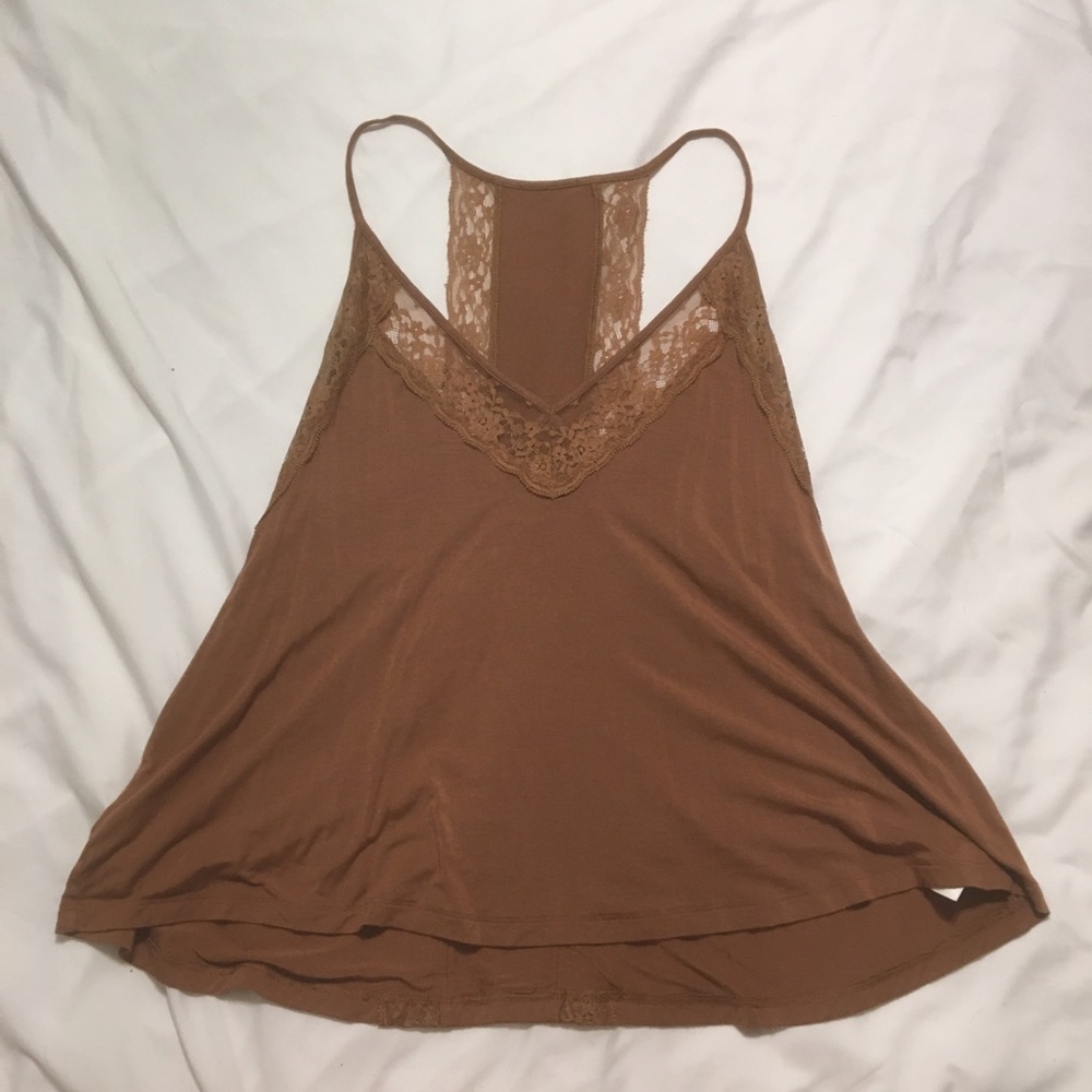 Lace tank top